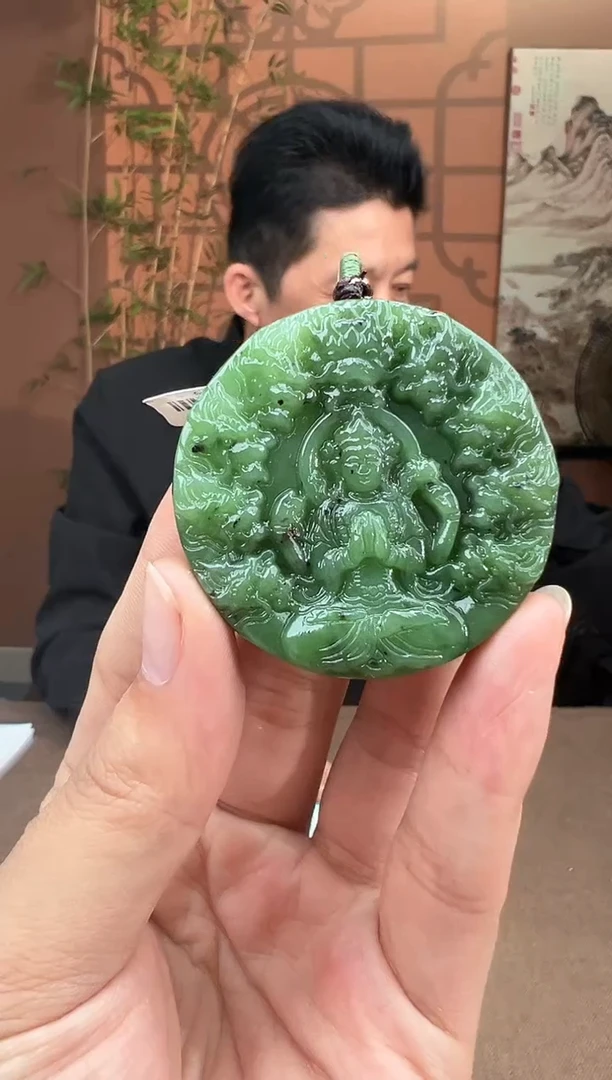 颈饰未镶嵌和田玉多样性拍一发一0974