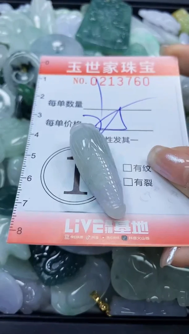 【闪购商品】翡翠未镶嵌颈饰闪购0213760