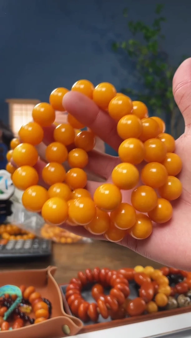 【闪购商品】蜜蜡珠宝奇石未镶嵌32R*7Q多样性发货发其一假一赔四