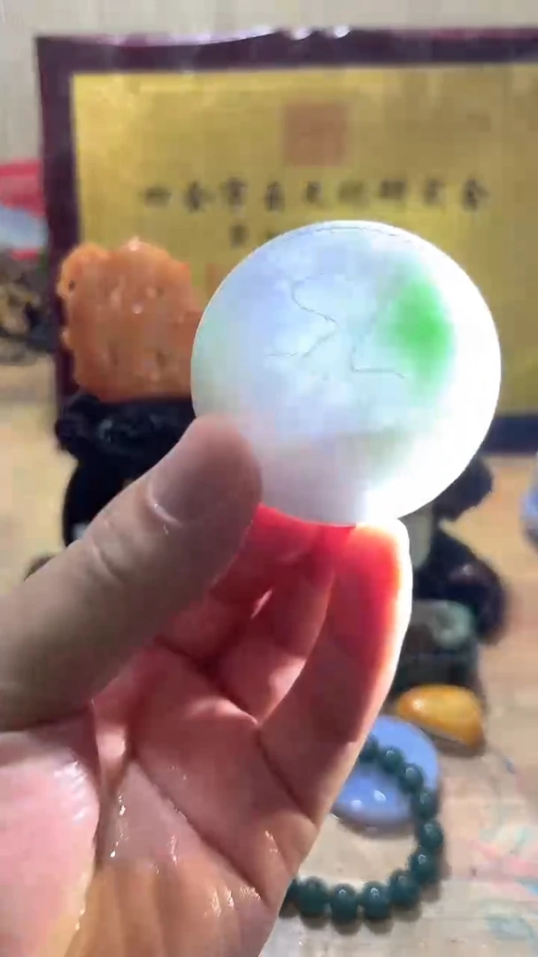 未镶嵌挂件翡翠A货常星6934