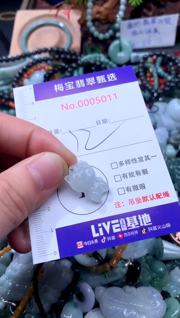 颈饰未镶嵌翡翠早12