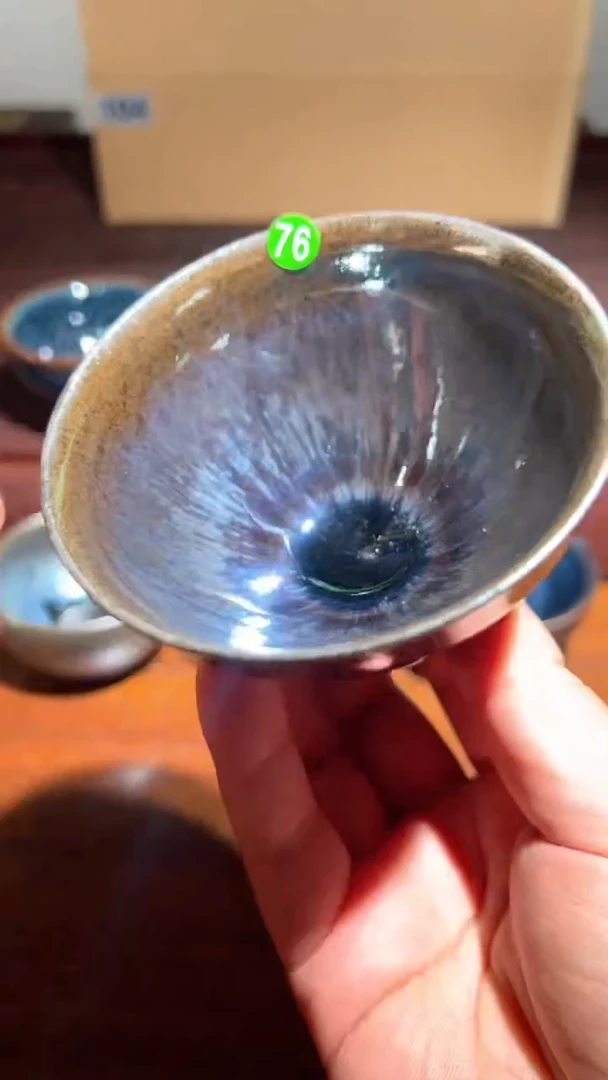 【闪购商品】茶盏76龙窑柴烧主人杯