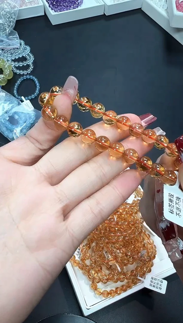 【闪购商品】水晶手串未镶嵌52A5多样性发其一/1条默认微瑕