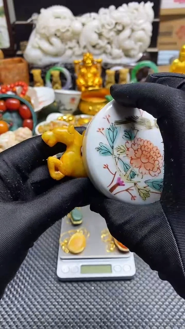 【闪购商品】瓷片瓷器瓷片 摆件1个