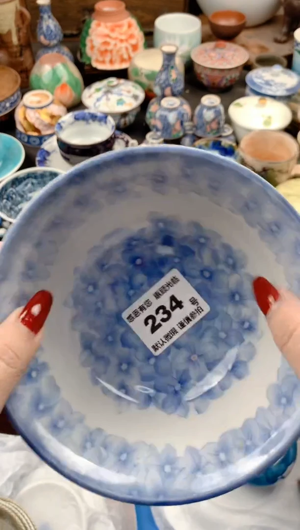 【闪购商品】瓷片234号九姑娘工艺品瓷器