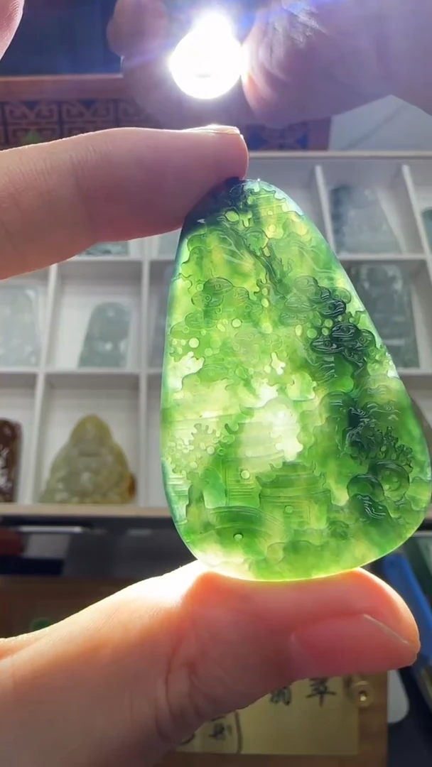 【闪购商品】翡翠挂件未镶嵌A货翡翠多样性孤品