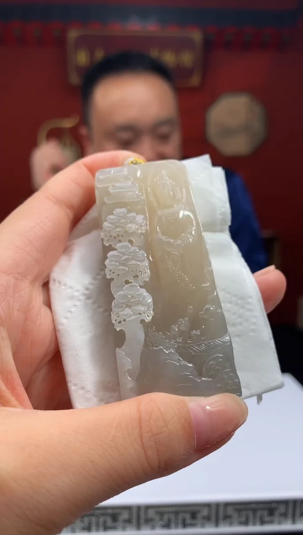 颈饰未镶嵌和田玉120971多样性发一