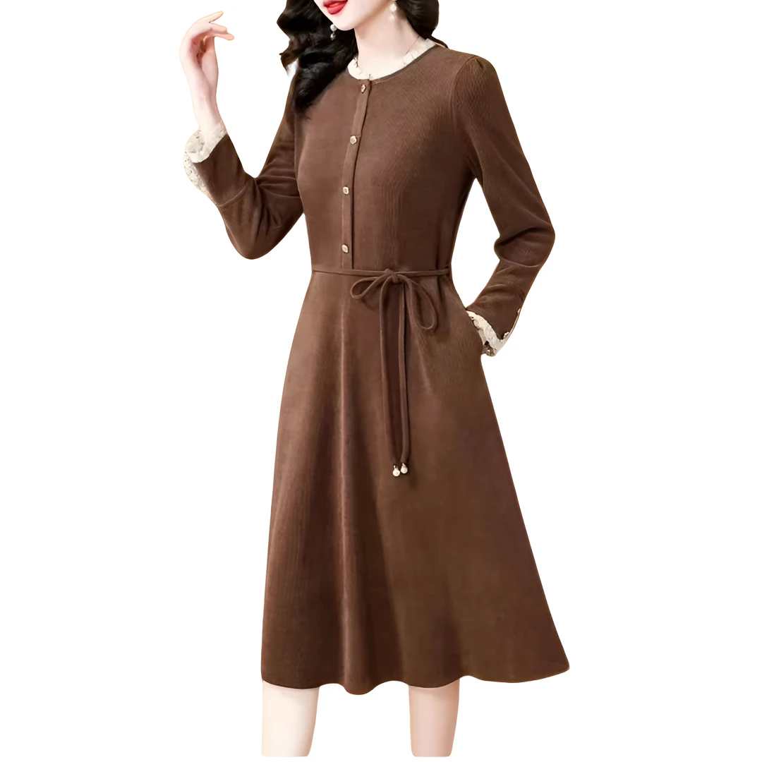 A601-A700女款时尚轻奢连衣裙百搭显气质减龄外套