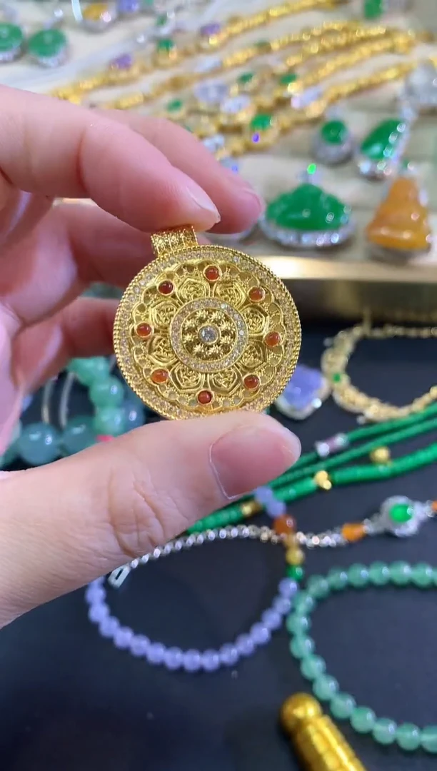 吊坠(不含链)18K金吊坠|1300