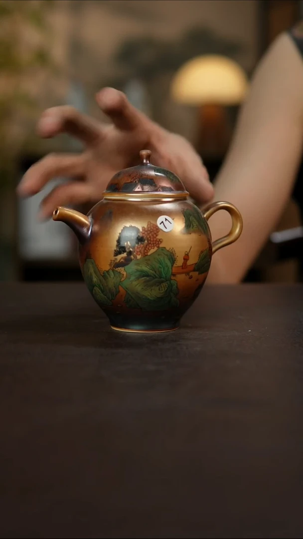 杯景德镇陶瓷杯碗柴烧多人