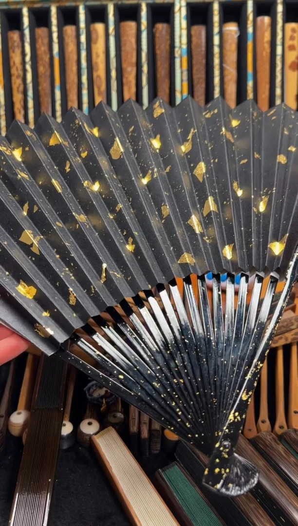 【闪购商品】扇子大漆古法工艺扇子