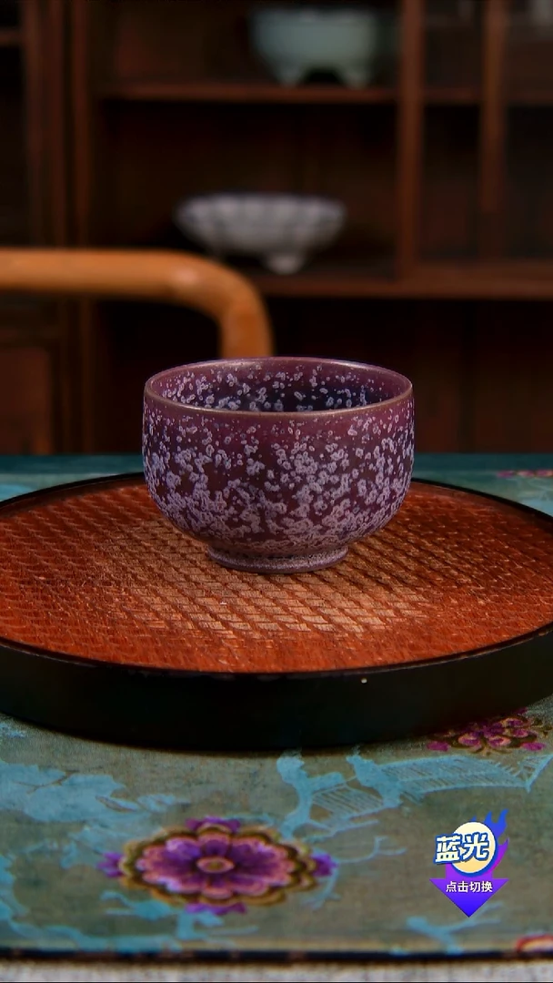闲**致高端茶器-（鸡窝小窑）孤品级-梁青杨炭烧茶盏-珍藏版