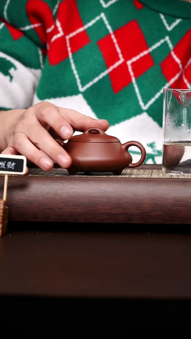 原矿手工底槽清矮石瓢130CC