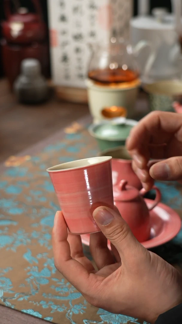 【闪购商品】粉粉引小号可乐杯容量80