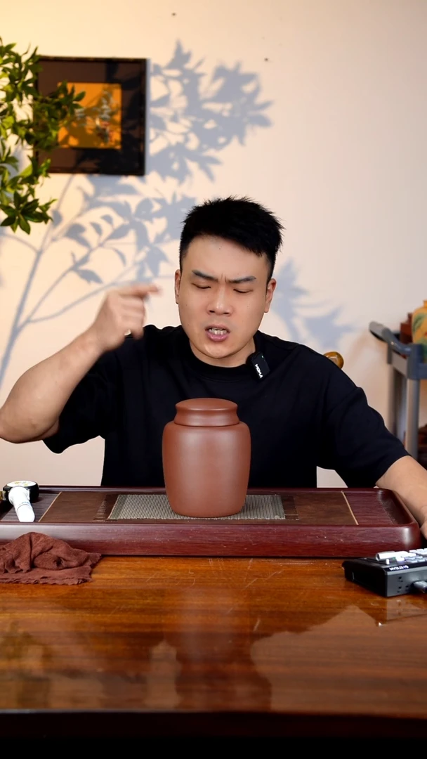 宜兴原矿紫砂茶叶罐