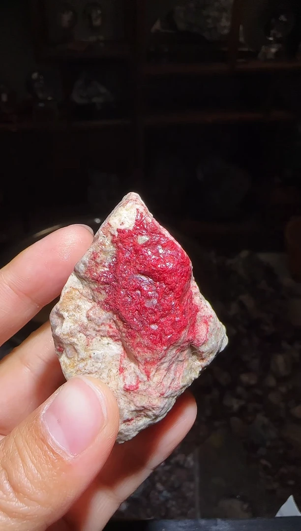 天然辰砂朱砂毛料6