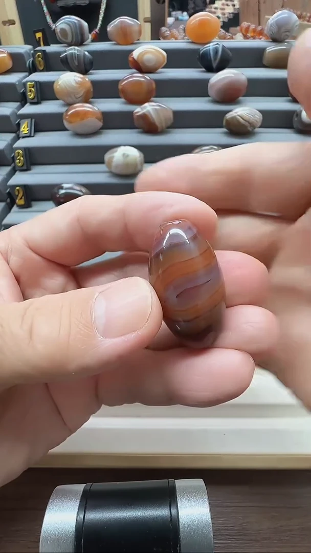 未镶嵌颈饰玛瑙/玉髓玛瑙35*20