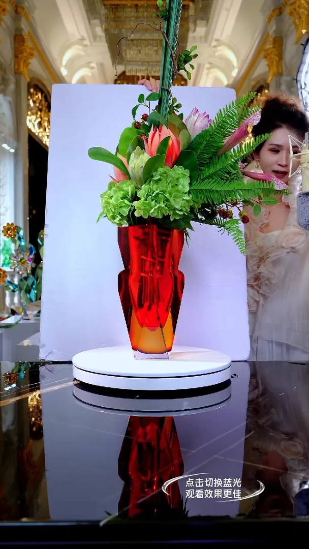摆件琉璃YB02357艺术花器