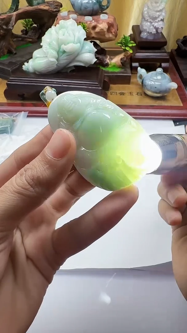 吊坠(不含链)未镶嵌翡翠1