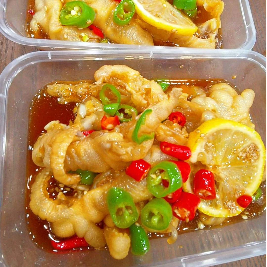 柠檬无骨鸡爪  2盒1 2个夜宵速食
