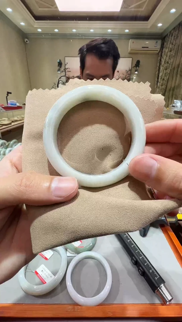 纯天然缅甸A货翡翠手镯54-55mm-1-168号-福利镯