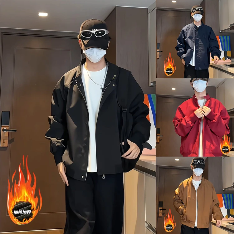 【SEND森殿】立领男士G9哈灵顿夹克外套/秋季新款休闲夹克/棉衣棉袄