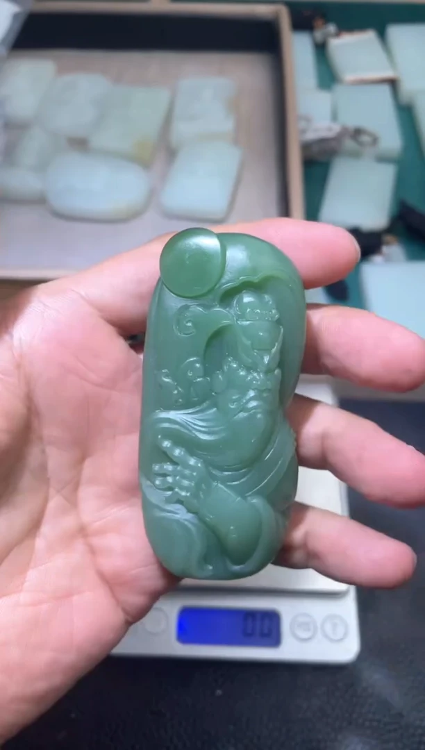 定制和田玉奔****?关公