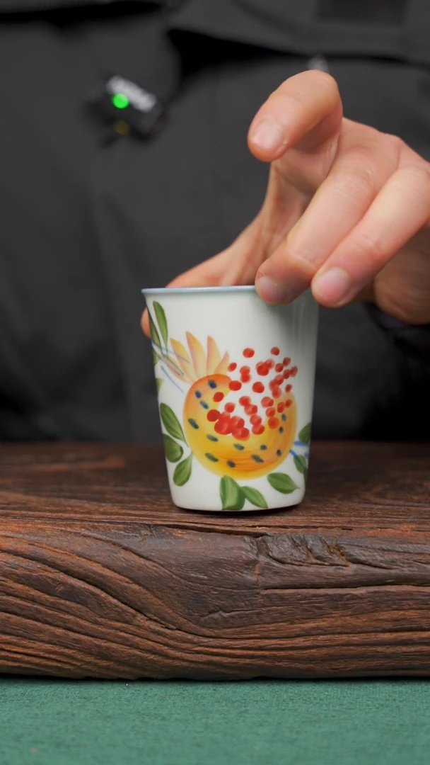 【闪购商品】瓷片11景德镇杯釉下手工手绘瓷器