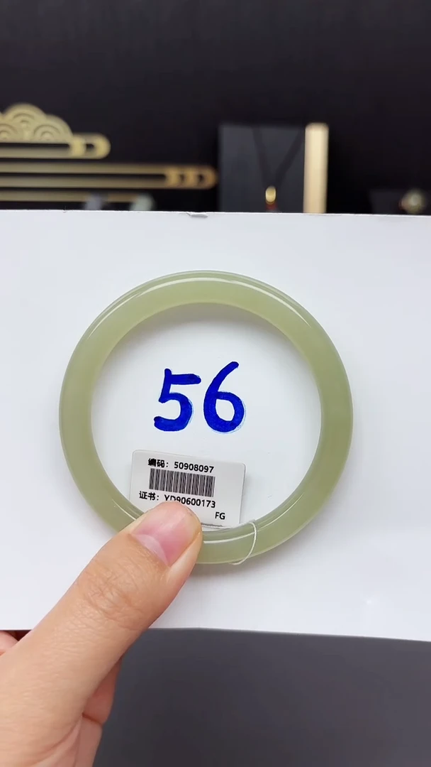 未镶嵌手镯和田玉8097