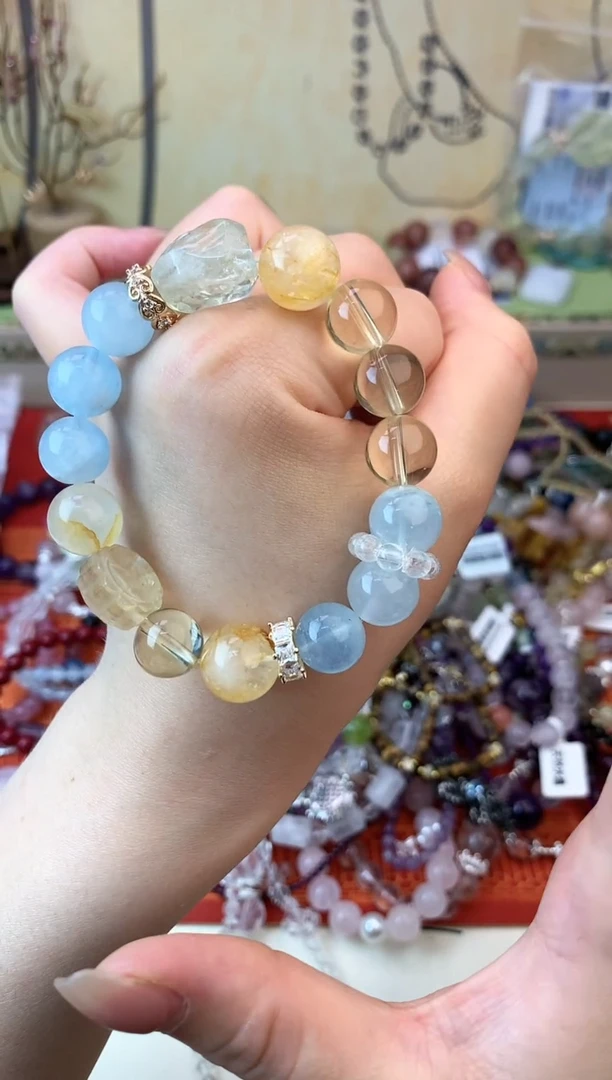 水晶手链未镶嵌347手串