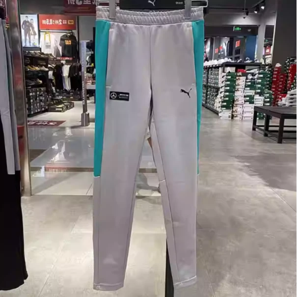 PUMA/彪马X AMG奔驰联名男款运动休闲修身长裤598039