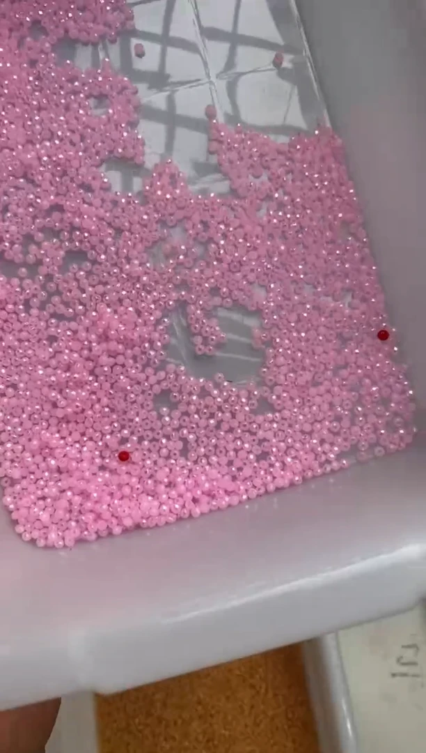 玻璃0893卡2水晶玉料500颗ab彩粉玉