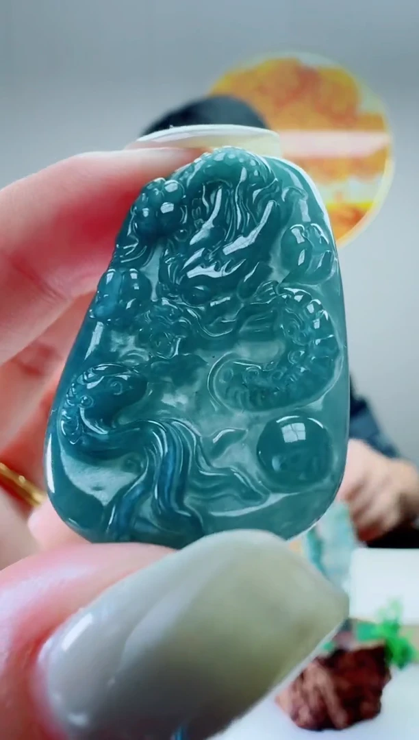翡翠未镶嵌颈饰多样性随机发其一