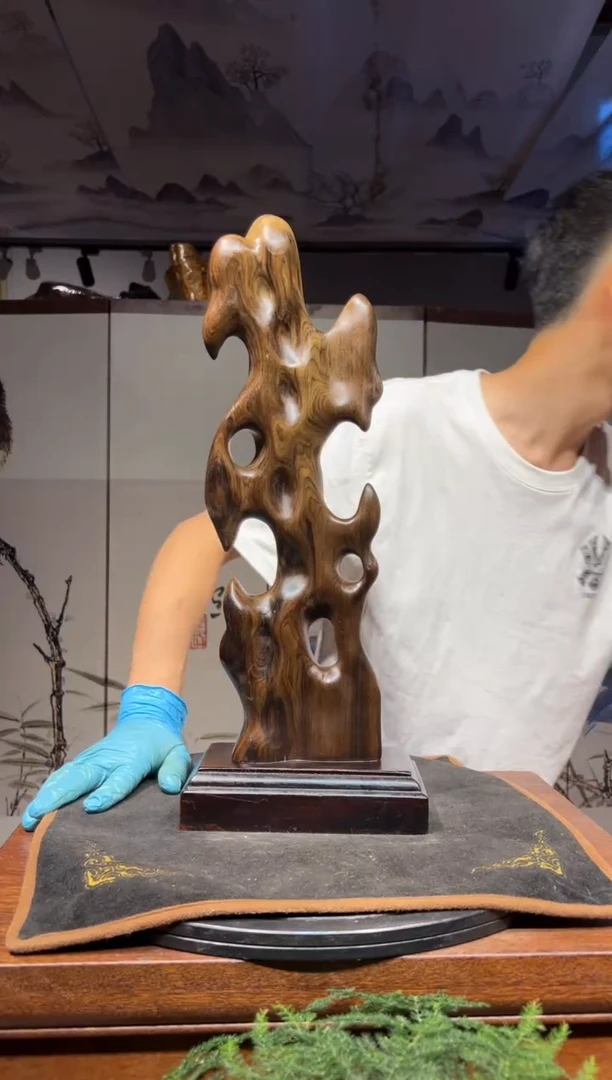 乌木类木质文玩艺术摆件