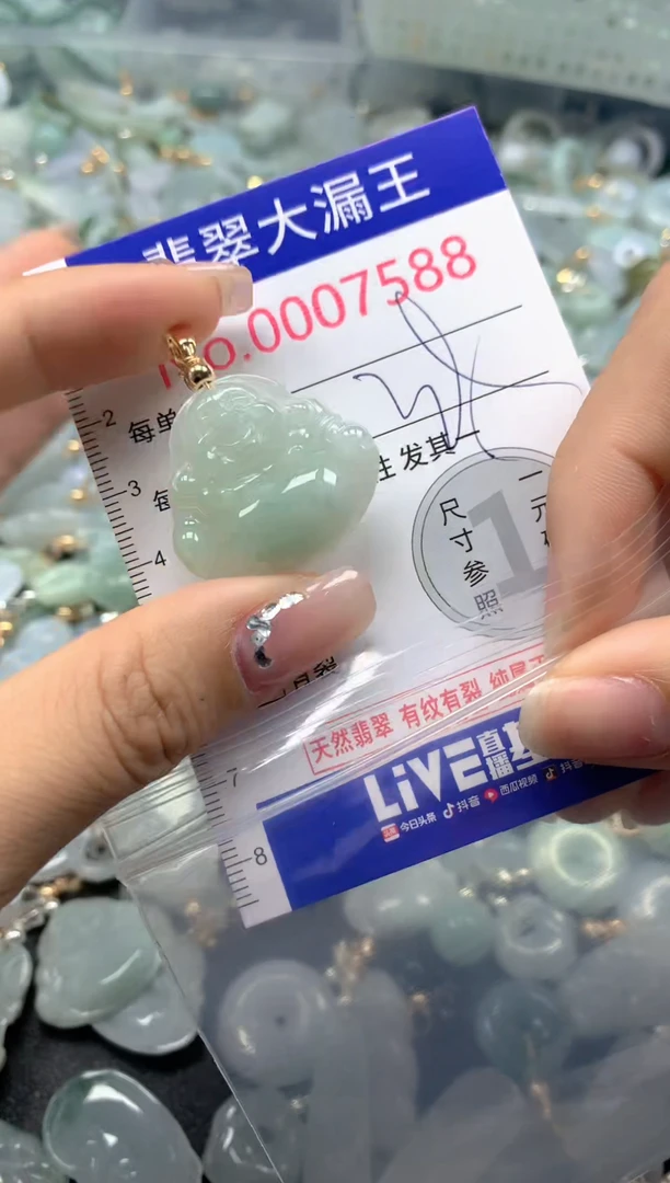 颈饰未镶嵌翡翠7588