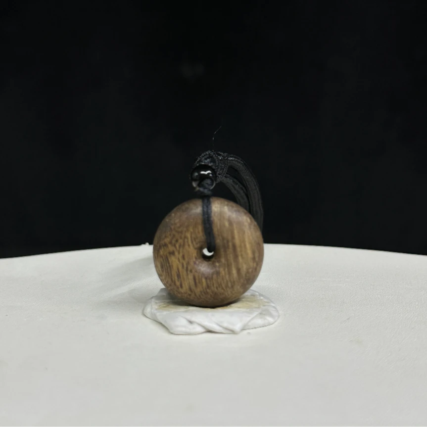 ZYCX-5085 沉香棋楠平安扣吊坠5.6g 约：25*11mm