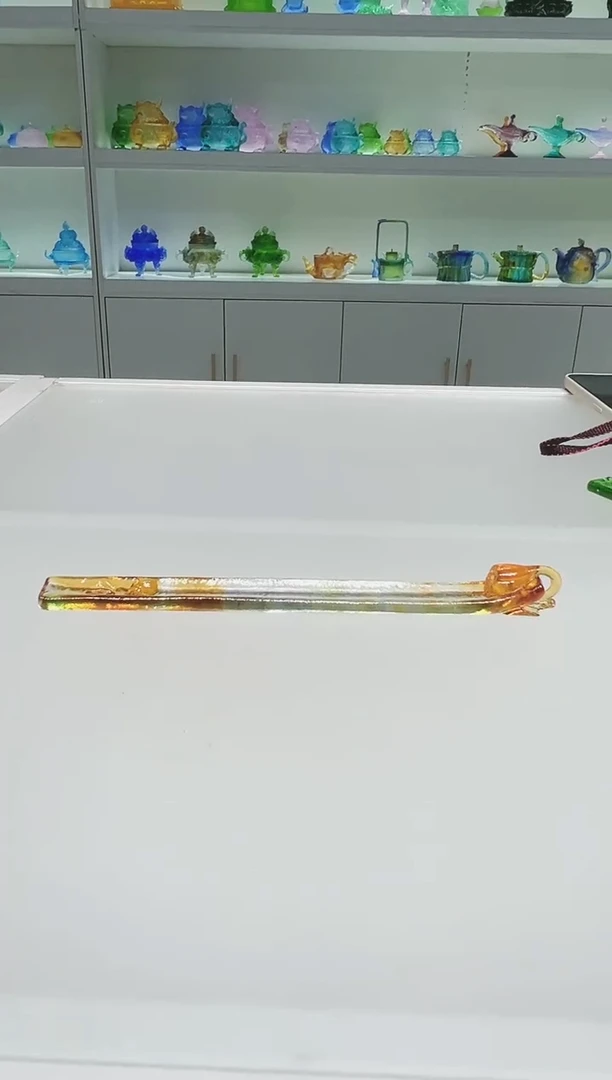 手工艺品琉璃古法琉璃香插