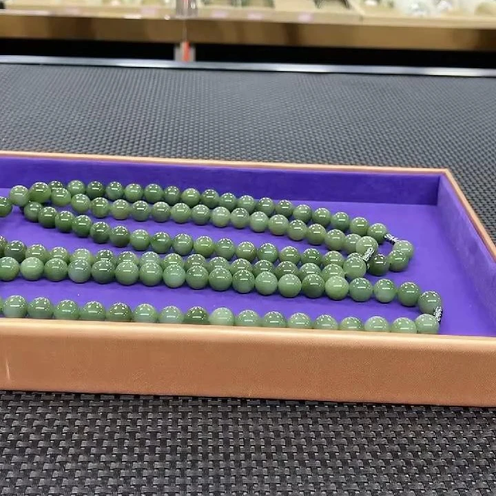 【老郑家】和田玉项链 约11mm+(多样性发1件)