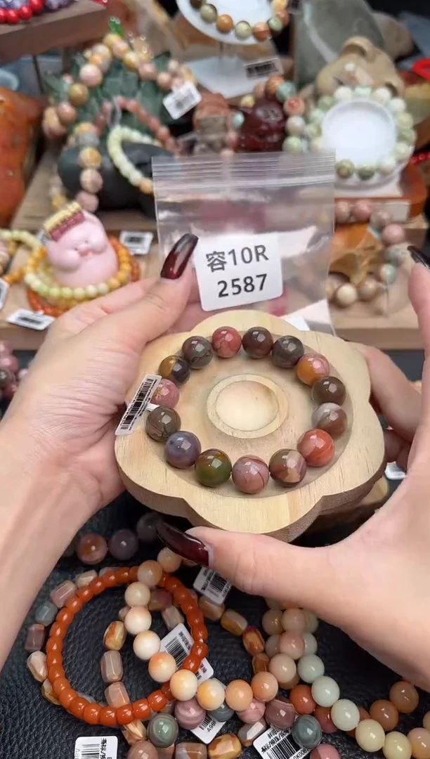 【闪购商品】石英质玉手链未镶嵌10R2587