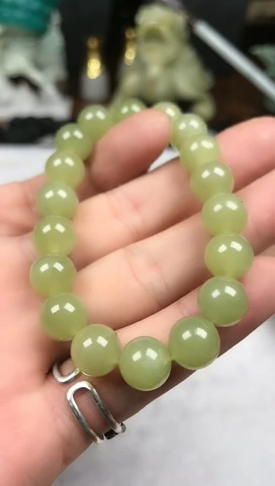 未镶嵌和田玉挂件手串10