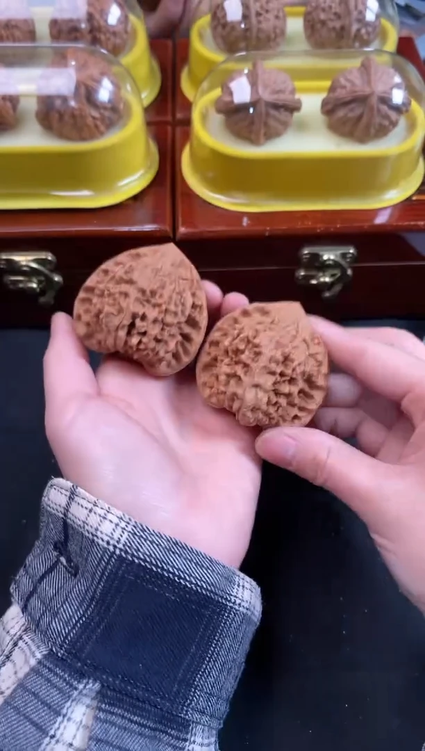 把件文玩核桃官帽50尺F487