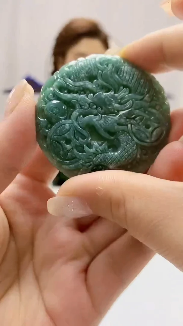 翡翠未镶嵌颈饰4829ms-JJ挂件4
