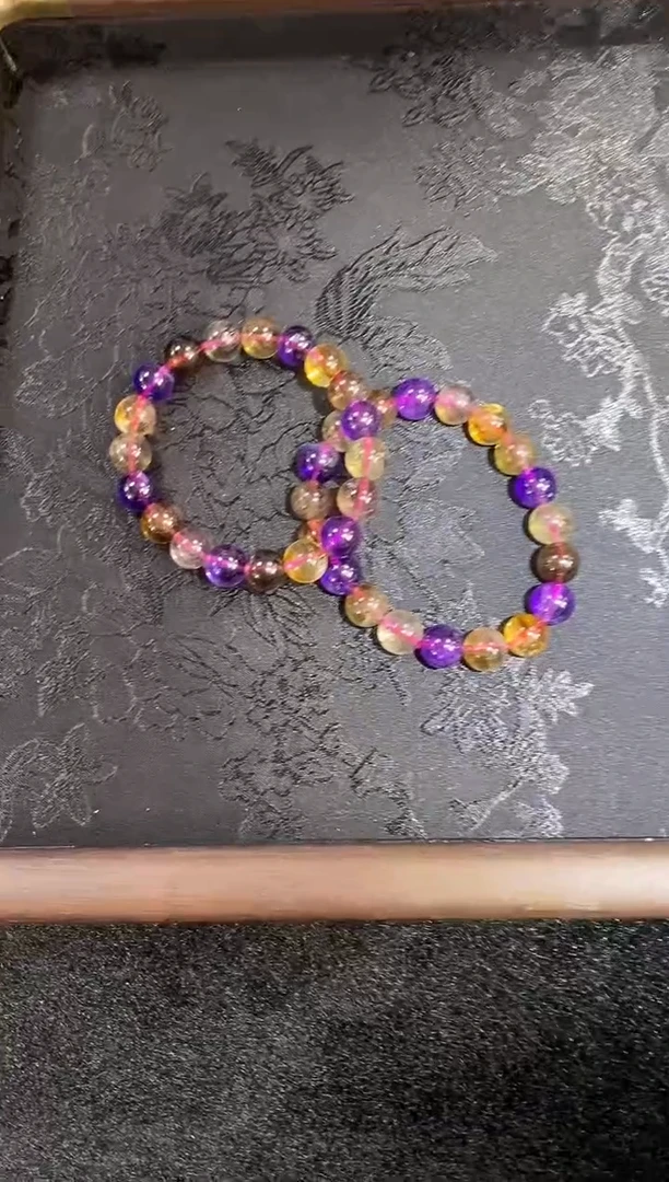 水晶手链银S925镶嵌多样性发货发其一