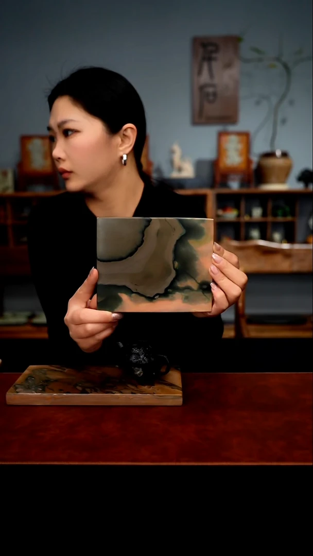 苴却石素面壶承干泡