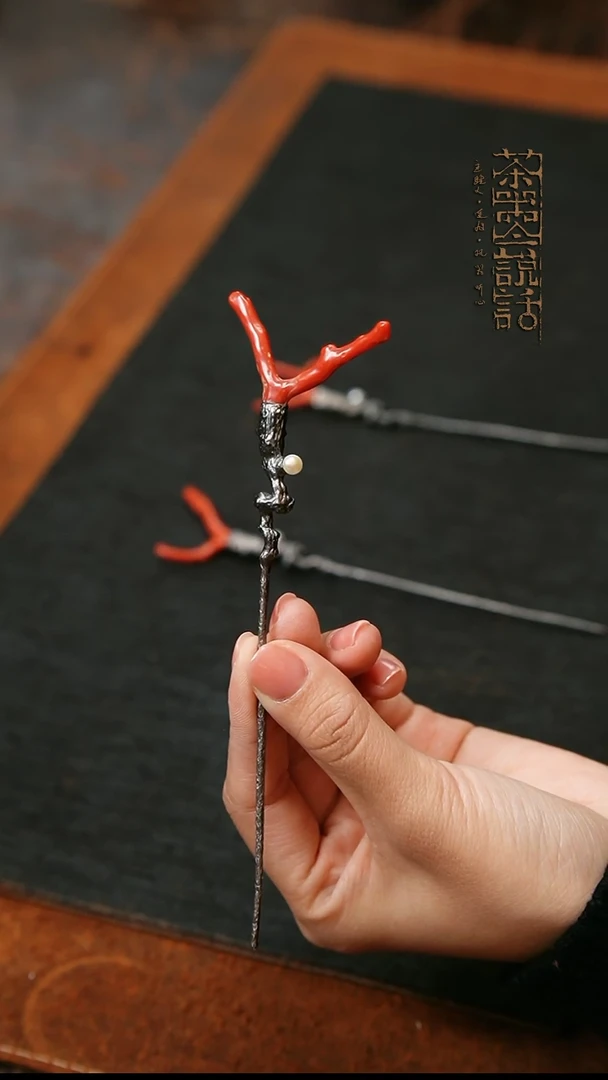 【闪购商品】 手作纯银茶拨一物一件