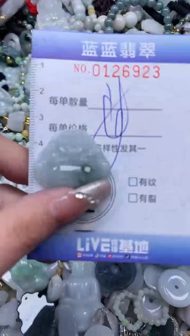 【闪购商品】翡翠颈饰未镶嵌闪购0126923多样性发其一