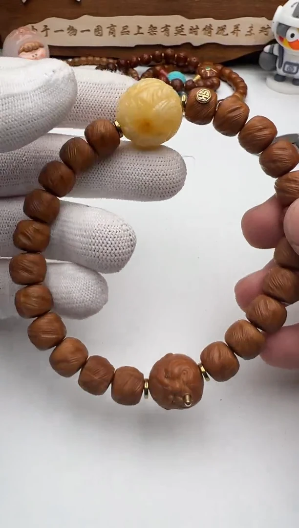 【闪购商品】猴头核桃手串猴头手串