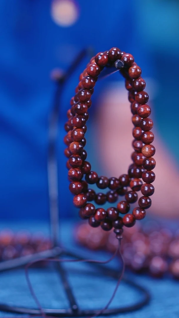 黄花梨/降香黄檀海南黄花梨老油梨0.8x108长款手串