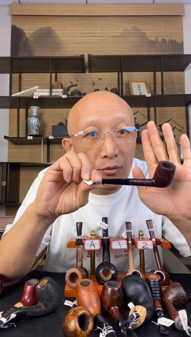 石楠木纯手工意大利石楠木烟斗