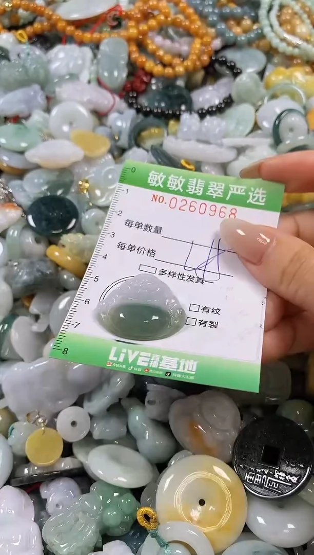 翡翠未镶嵌颈饰闪购0260968